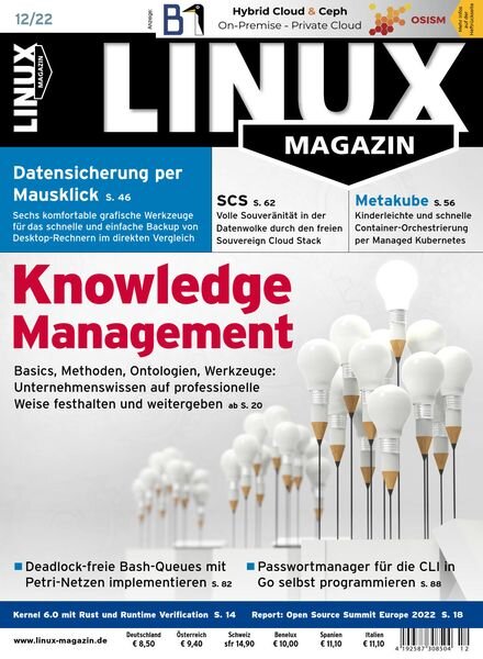 Linux-Magazin – November 2022 Cover
