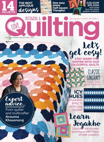 Love Patchwork & Quilting – November 2022 Cover