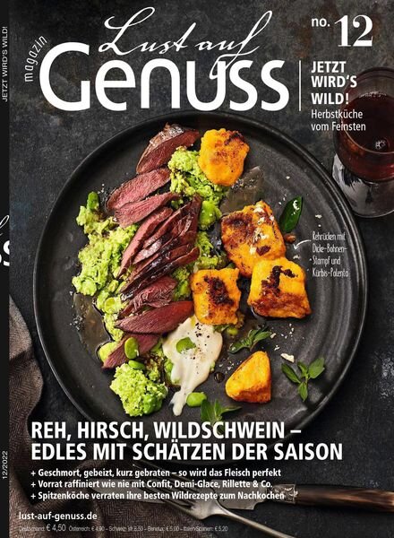 Lust auf Genuss – Dezember 2022 Cover