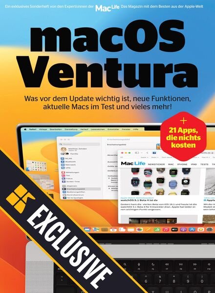 Mac Life Readly Exclusive Germany – Oktober 2022 Cover