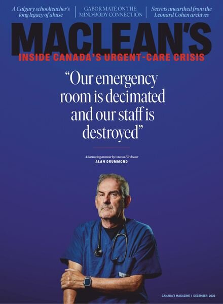 Maclean’s – December 2022 Cover
