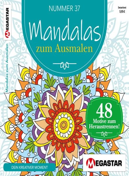 Mandalas zum Ausmalen – Nr 37 2022 Cover
