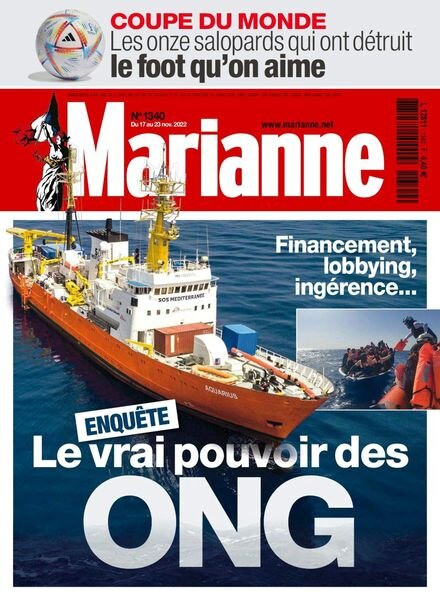 Marianne – 17 novembre 2022 Cover