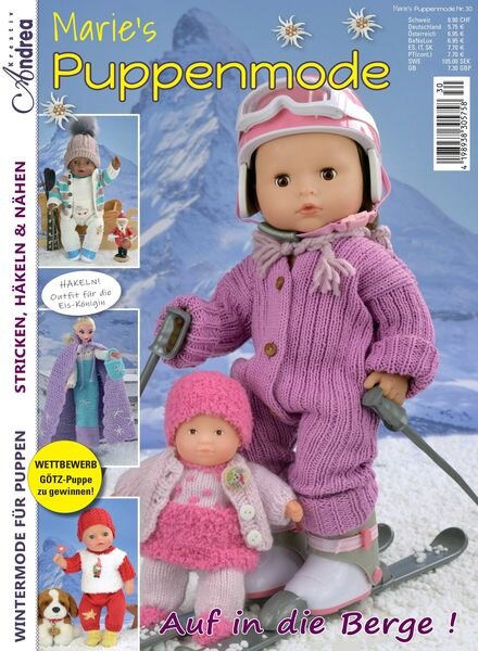 Marie’s Puppenmode – November 2022 Cover