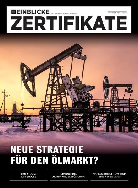 marktEINBLICKE Zertifikate – 16 November 2022 Cover