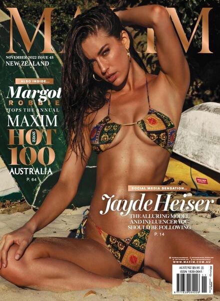 MAXIM New Zealand – November 2022 Cover