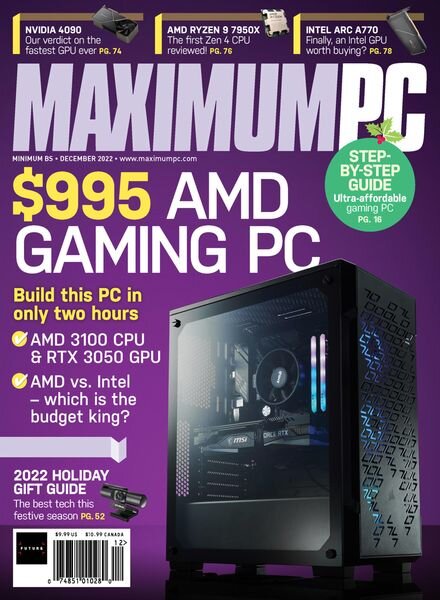 Maximum PC – December 2022 Cover
