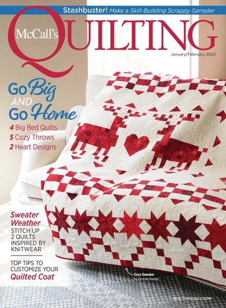McCall’s Quilting – January-February 2023 Cover