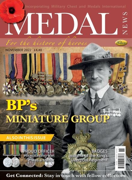 Medal News – October 2022 Cover