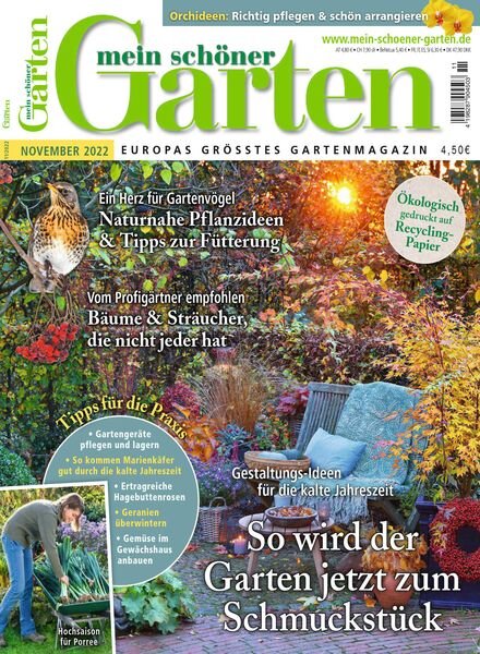 Mein schoner Garten – November 2022 Cover