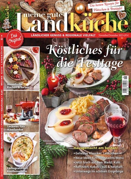 Meine gute Landkuche – November-Dezember 2022 Cover