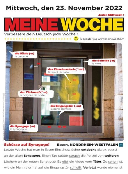 Meine Woche – 23 November 2022 Cover