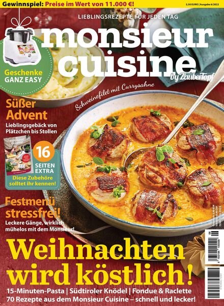 meinZauberTopf Monsieur Cuisine – November 2022 Cover