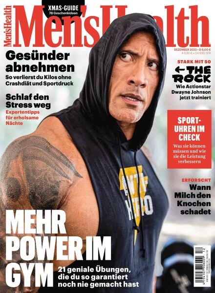 Men’s Health Germany – November 2022 Cover