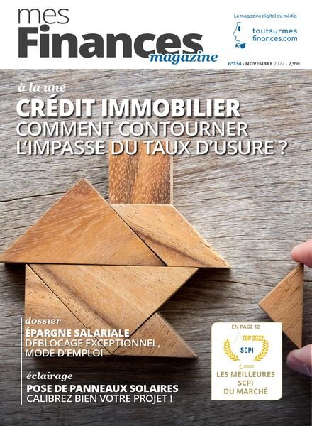 Mes Finances – Novembre 2022 Cover