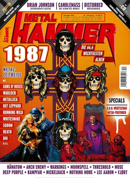 Metal Hammer Germany – November 2022 Cover