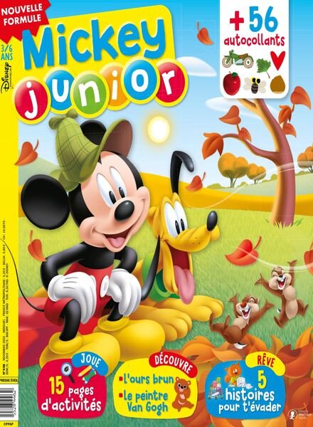 Mickey Junior – Novembre 2022 Cover