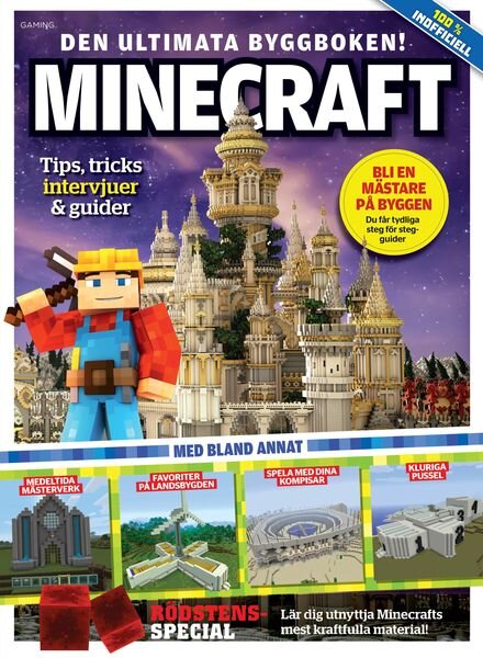 Minecraft Sverige – oktober 2022 Cover