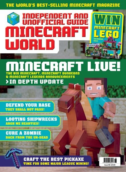 Minecraft World Magazine – October 2022 Cover