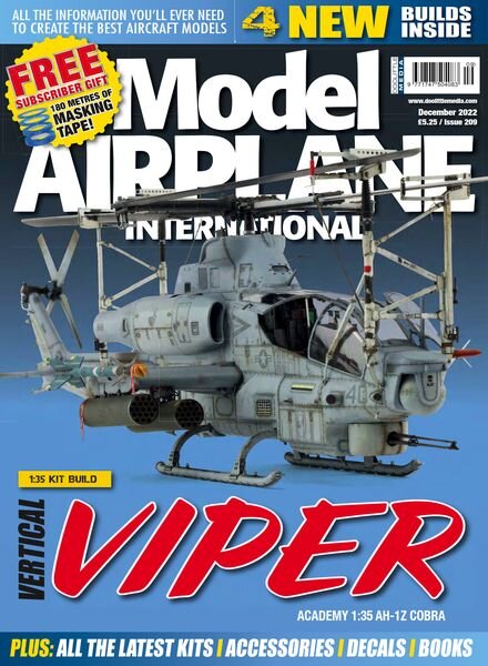 Model Airplane International – Issue 209 – December 2022 Cover