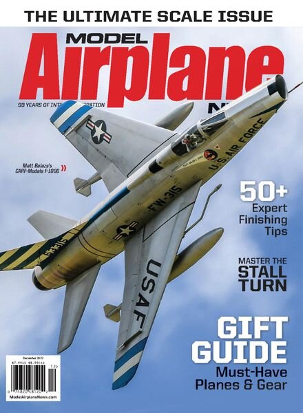 Model Airplane News – December 2022 Cover