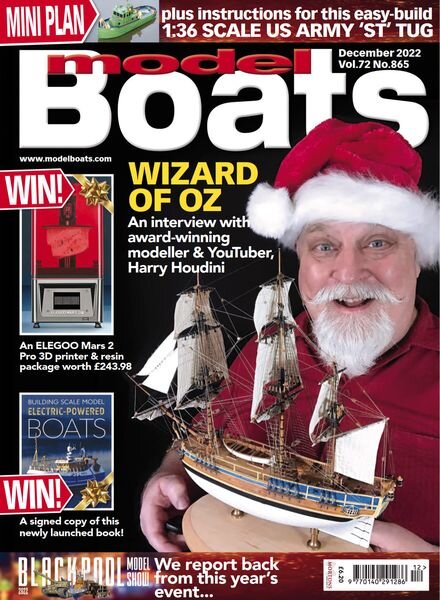 Model Boats – December 2022 Cover