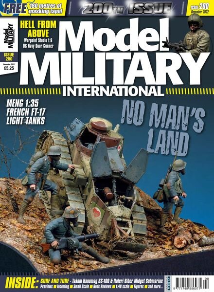 Model Military International – Issue 200 – November 2022 Cover