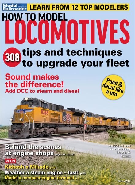 Model Railroader – Special Issue How to Model Locomotives – October 2022 Cover