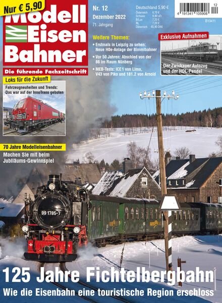 ModellEisenBahner – Dezember 2022 Cover