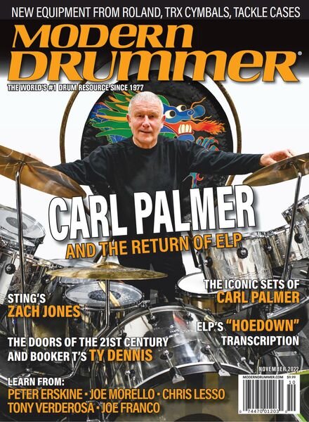 Modern Drummer Magazine – November 2022 Cover