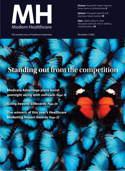Modern Healthcare – November 07 2022 Cover
