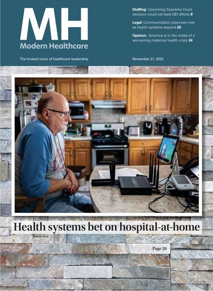 Modern Healthcare – November 21 2022 Cover