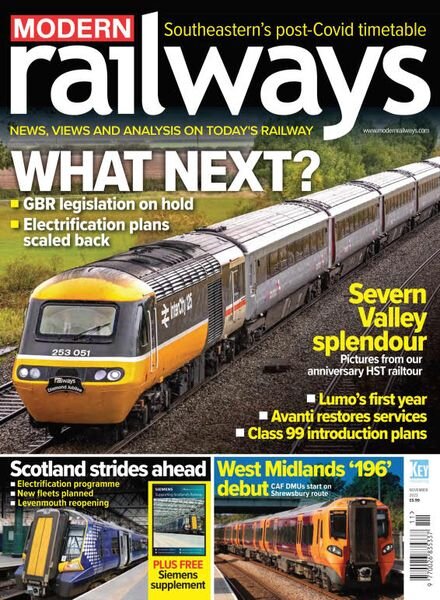 Modern Railways – November 2022 Cover