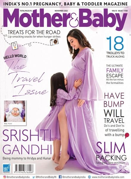 Mother & Baby India – November 2022 Cover