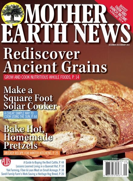 Mother Earth News – December 2022 Cover