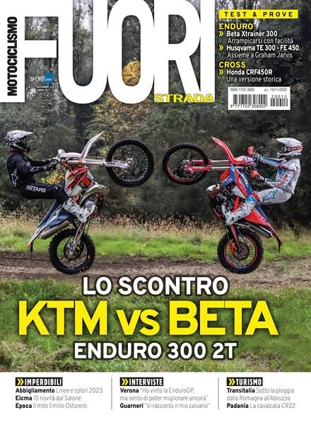 Motociclismo Fuoristrada – dicembre 2022 Cover