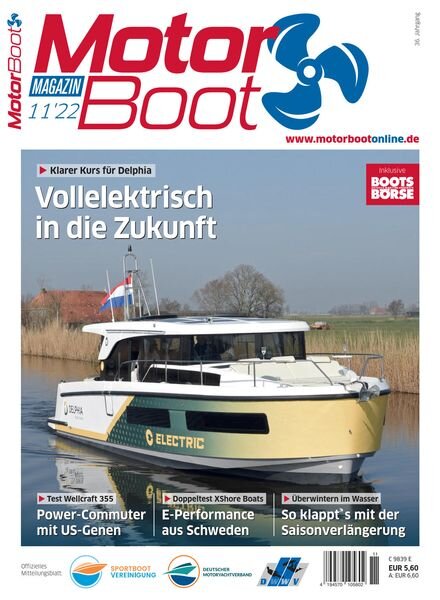 Motorboot Magazin – November 2022 Cover