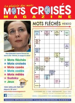 Mots Croises Magazine – 10 novembre 2022