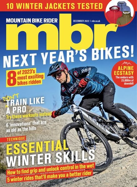 Mountain Bike Rider – December 2022 Cover