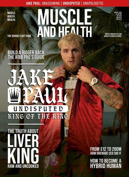 Muscle and Health – November 2022 Cover