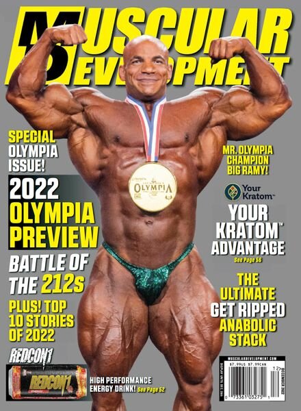 Muscular Development – December 2022 Cover
