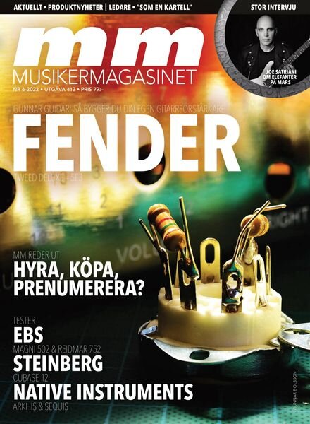 Musikermagasinet – 01 november 2022 Cover