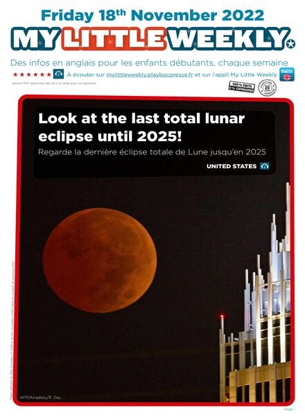 My Little Weekly – 18 novembre 2022 Cover