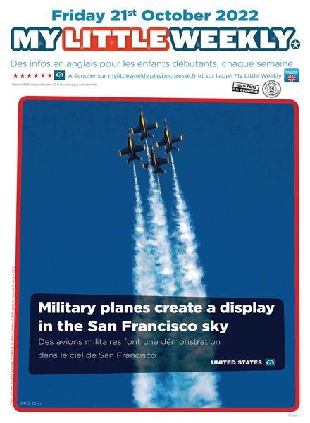 My Little Weekly – 21 octobre 2022 Cover