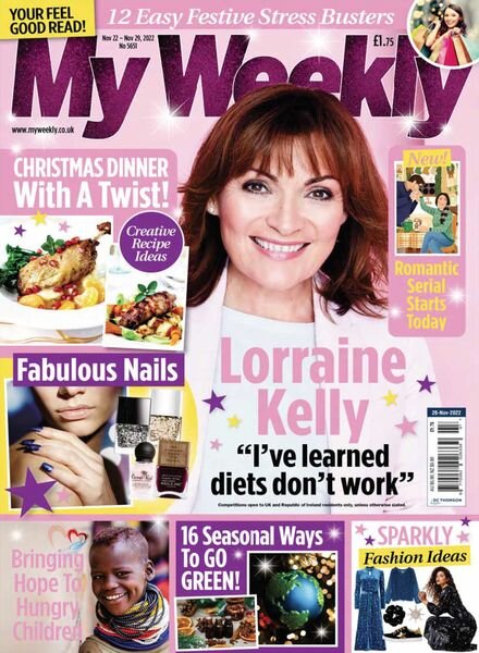 My Weekly – 22 November 2022 Cover