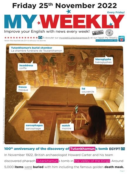 My Weekly Fr – 25 novembre 2022 Cover