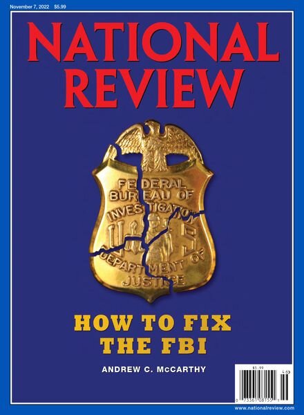 National Review – November 7 2022 Cover