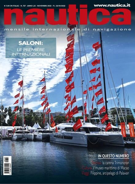 Nautica – novembre 2022 Cover