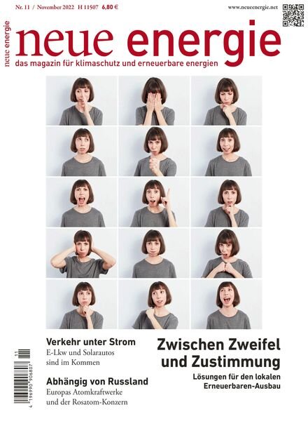 neue energie – November 2022 Cover