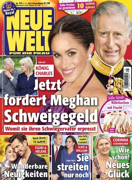 Neue Welt – 02 November 2022 Cover